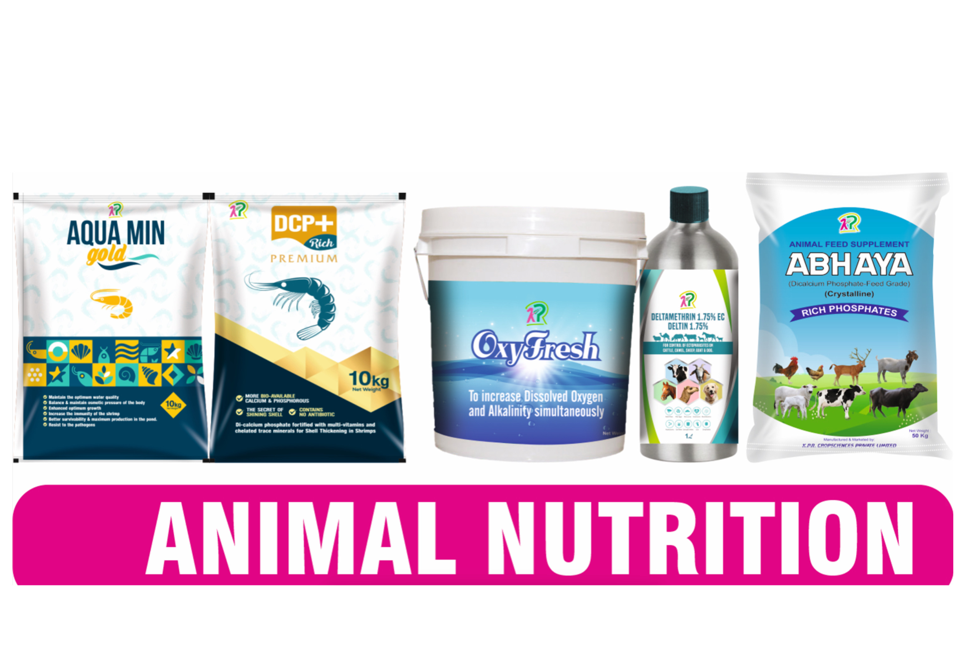 Animal Nutrition products offered by the firm 